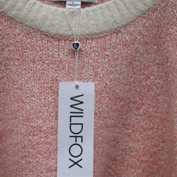 NWT Wildfox Pink Soft Sweater - Picture 7 of 8